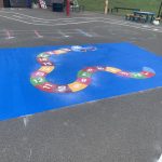 Number Games & Grids Playground Markings