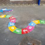 Number Games & Grids Playground Markings