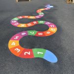 Number Games & Grids Playground Markings