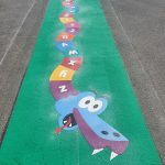 Letter Games Playground Markings