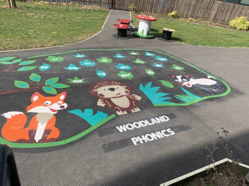 Educational Playground Markings