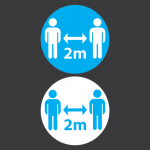 Social Distancing 2m Markers