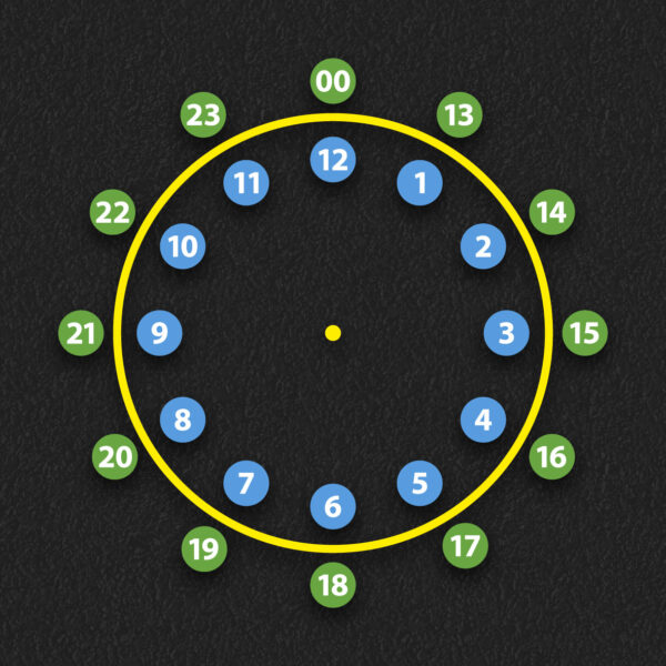 24 hour clock WEB