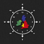 Compass Clock Map