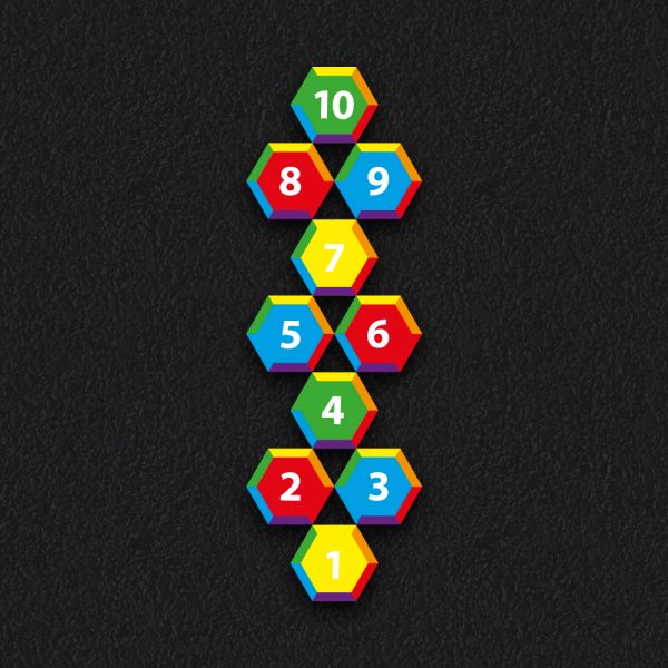 Hexagon Hopscotch 2