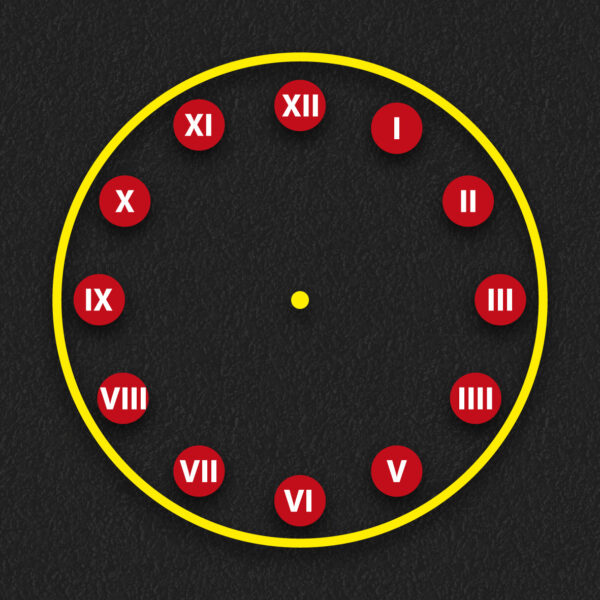 Roman Numerals Clock WEB