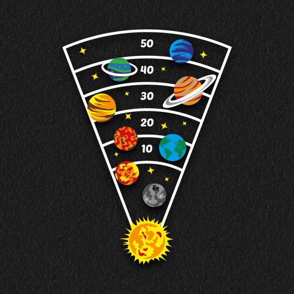 Space Playground Markings Planets