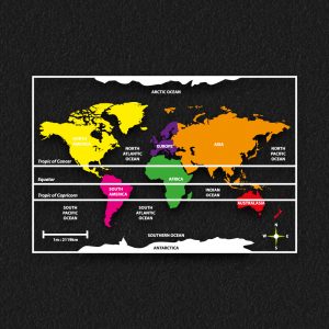 World Map Playground Marking