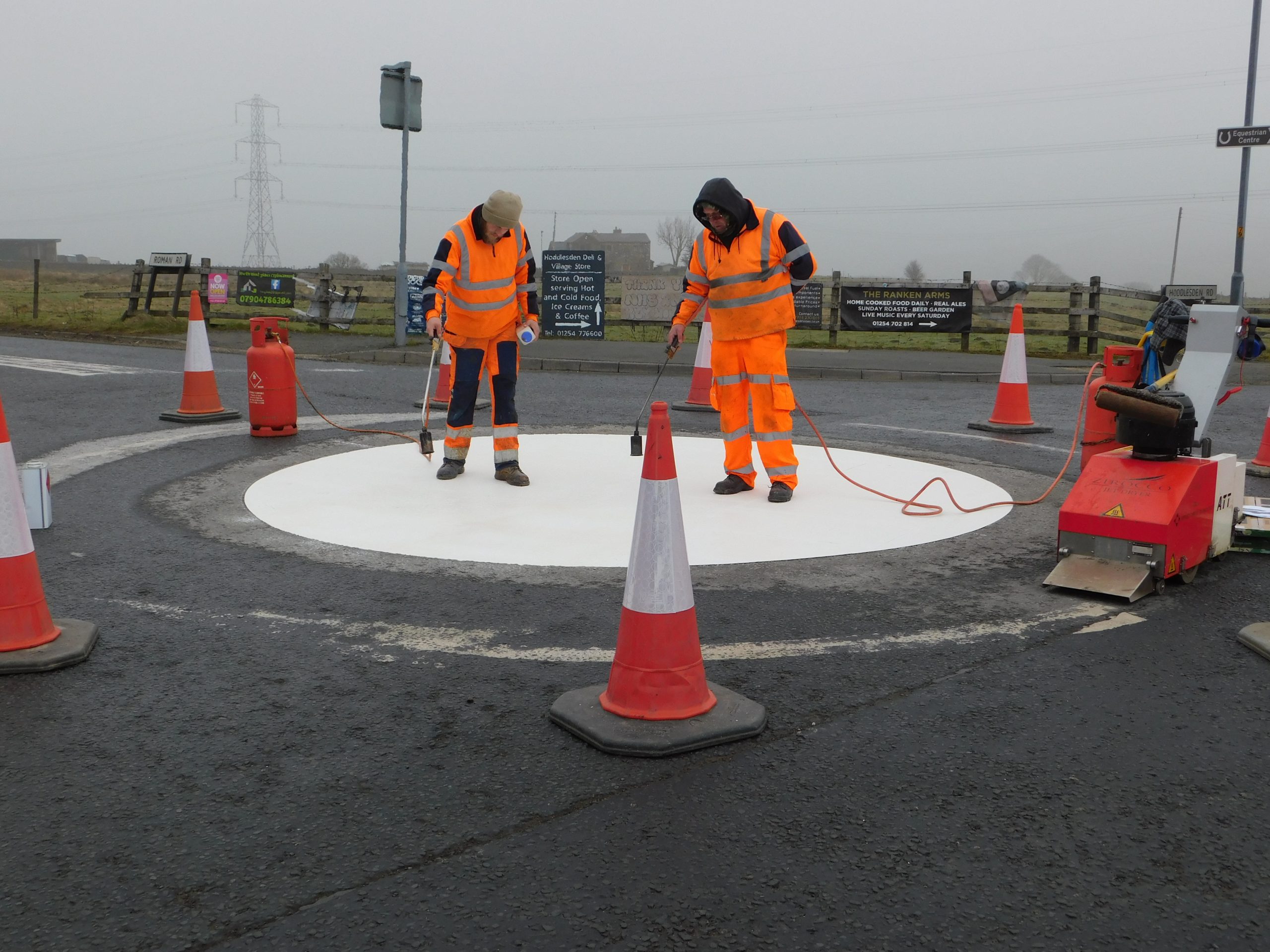 Roundabout Refurbishment Gallery