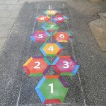 Hopscotch Playground Markings