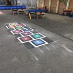 Hopscotch Playground Markings