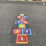 Hopscotch Playground Markings