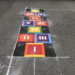 Hopscotch Playground Markings