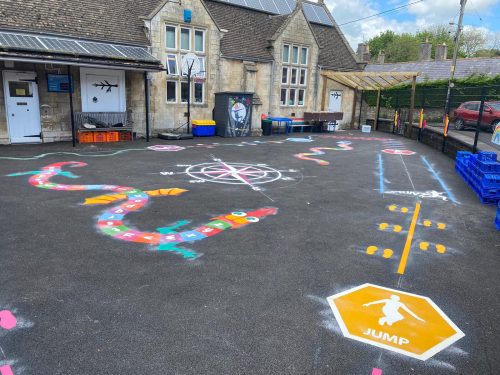 Playground Designs Thermoplastic Playground Markings