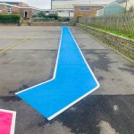 Mile A Day Playground Markings