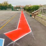 Mile A Day Playground Markings