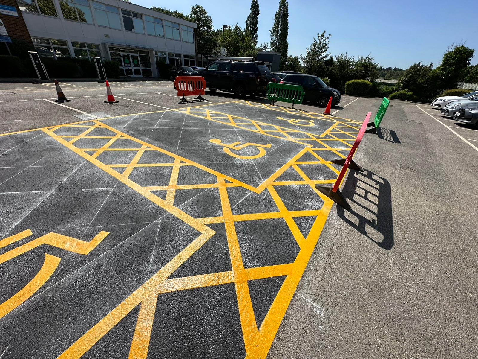 Why Clear Car Park Markings Are Important