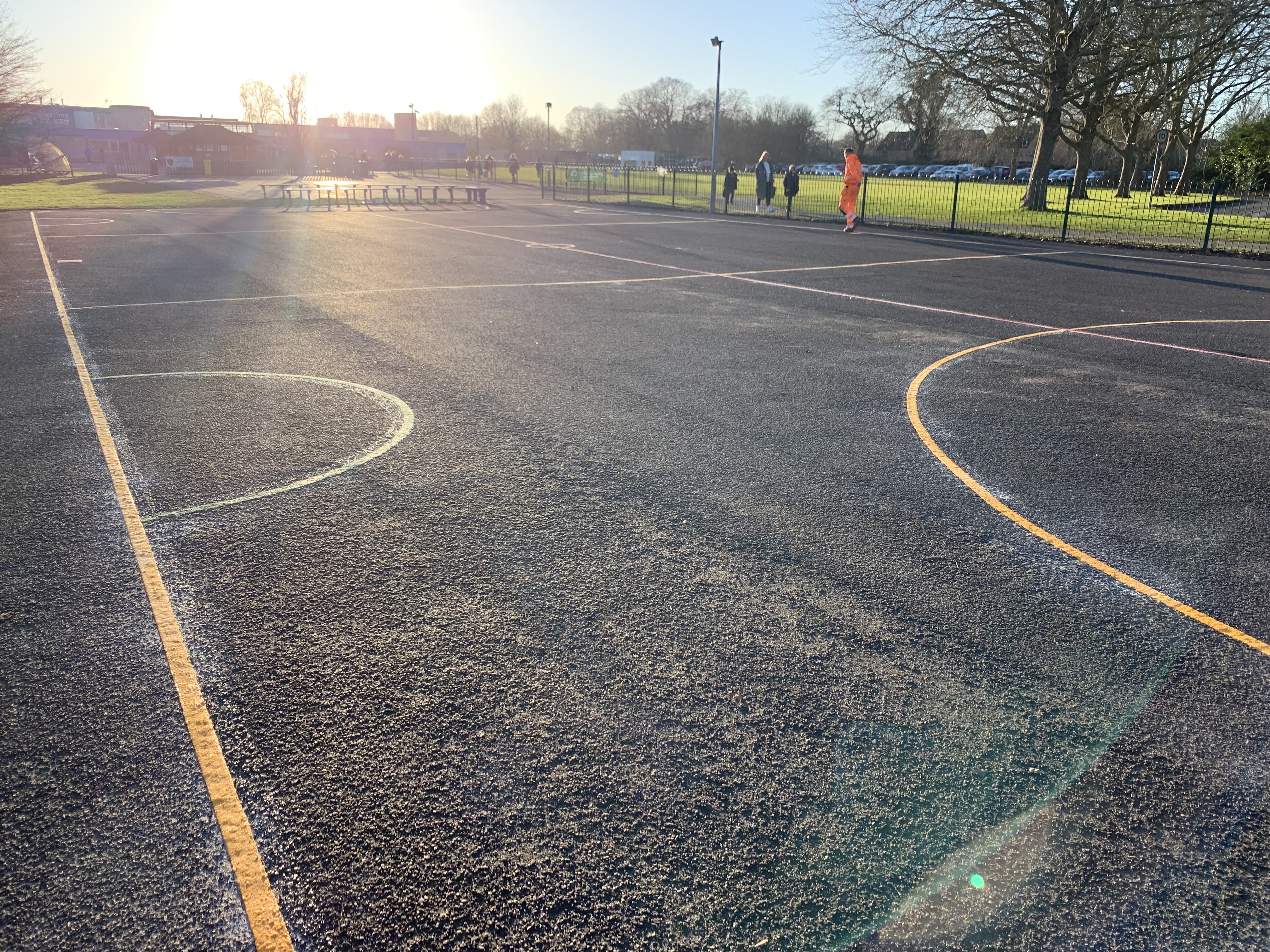 PMSPORT16 Netball Mini Football Court 3