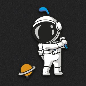 Golf Astronaut