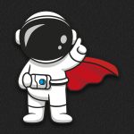 Super Hero Astronaut